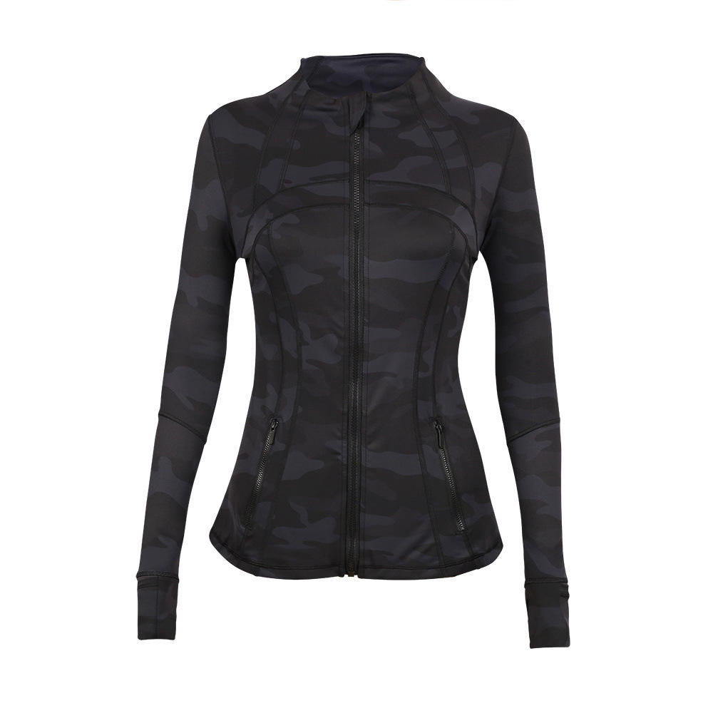 Sculpt Fit Zip-Up Yoga Jacket for Women