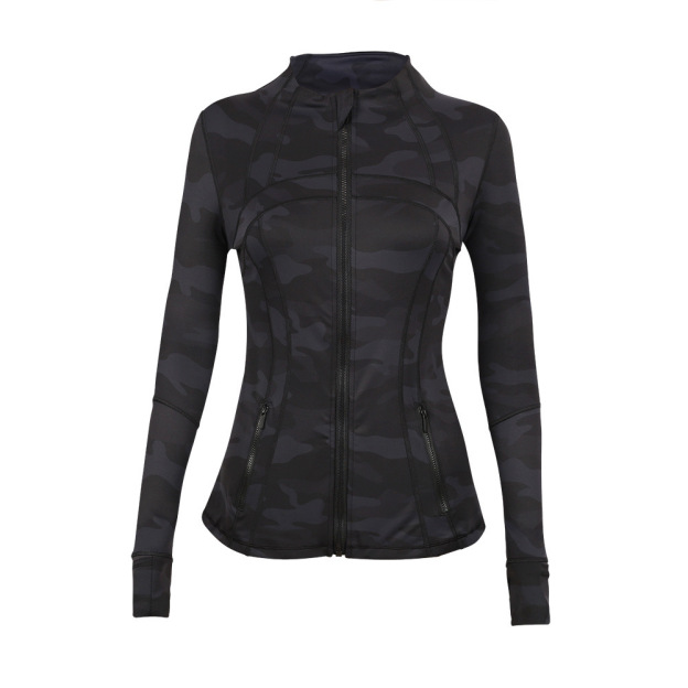 Sculpt Fit Zip-Up Yoga Jacket for Women