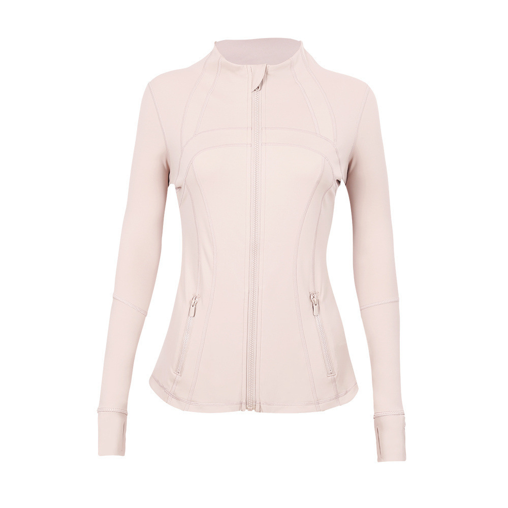 Sculpt Fit Zip-Up Yoga Jacket for Women