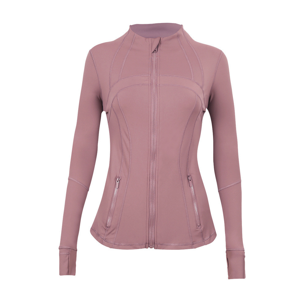 Sculpt Fit Zip-Up Yoga Jacket for Women
