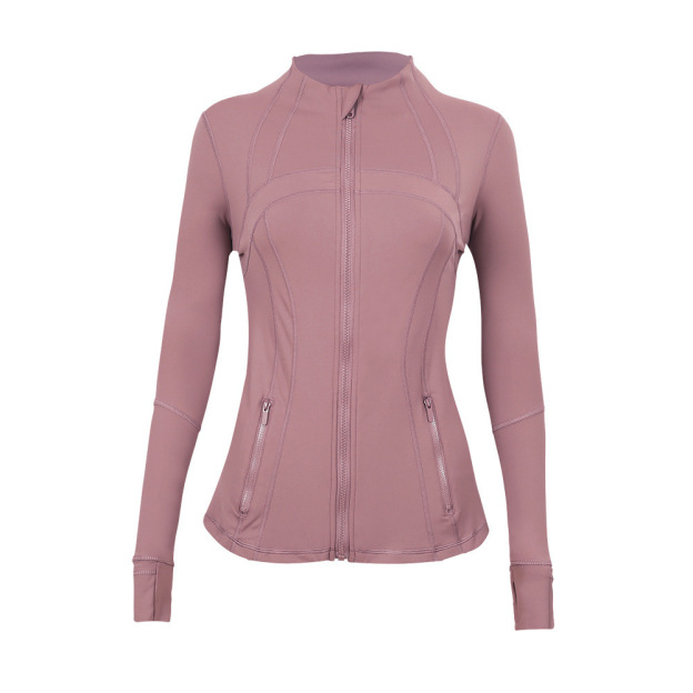 Sculpt Fit Zip-Up Yoga Jacket for Women
