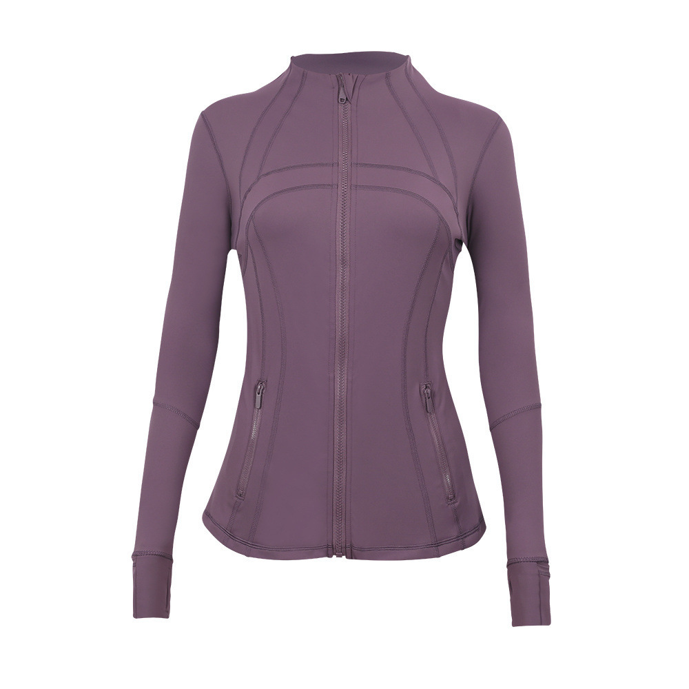 Sculpt Fit Zip-Up Yoga Jacket for Women