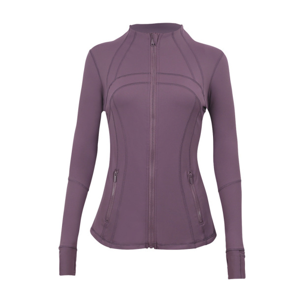 Sculpt Fit Zip-Up Yoga Jacket for Women