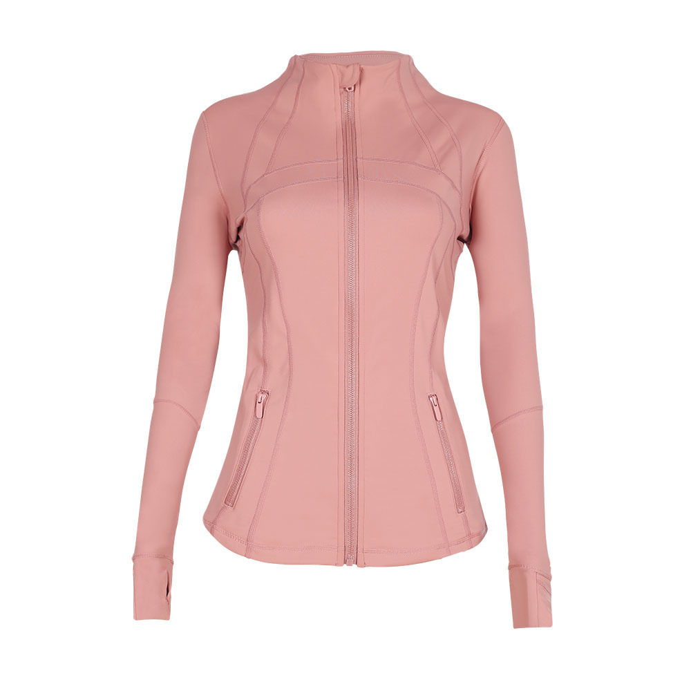 Sculpt Fit Zip-Up Yoga Jacket for Women