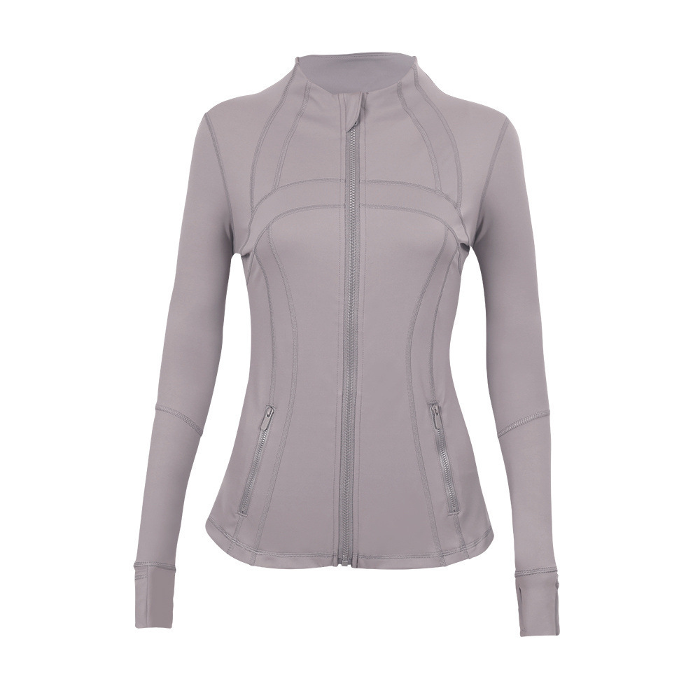Sculpt Fit Zip-Up Yoga Jacket for Women