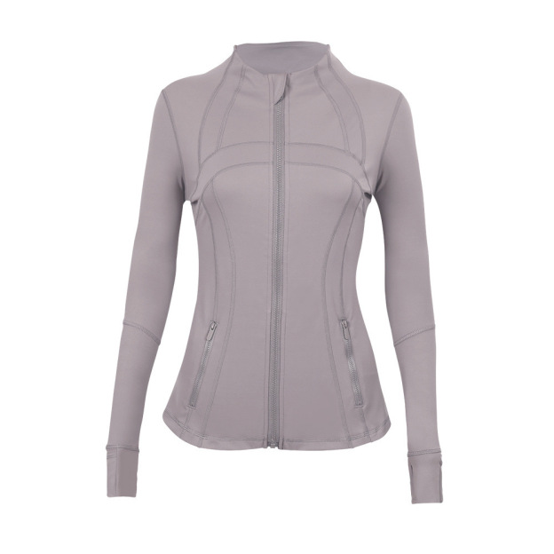 Sculpt Fit Zip-Up Yoga Jacket for Women