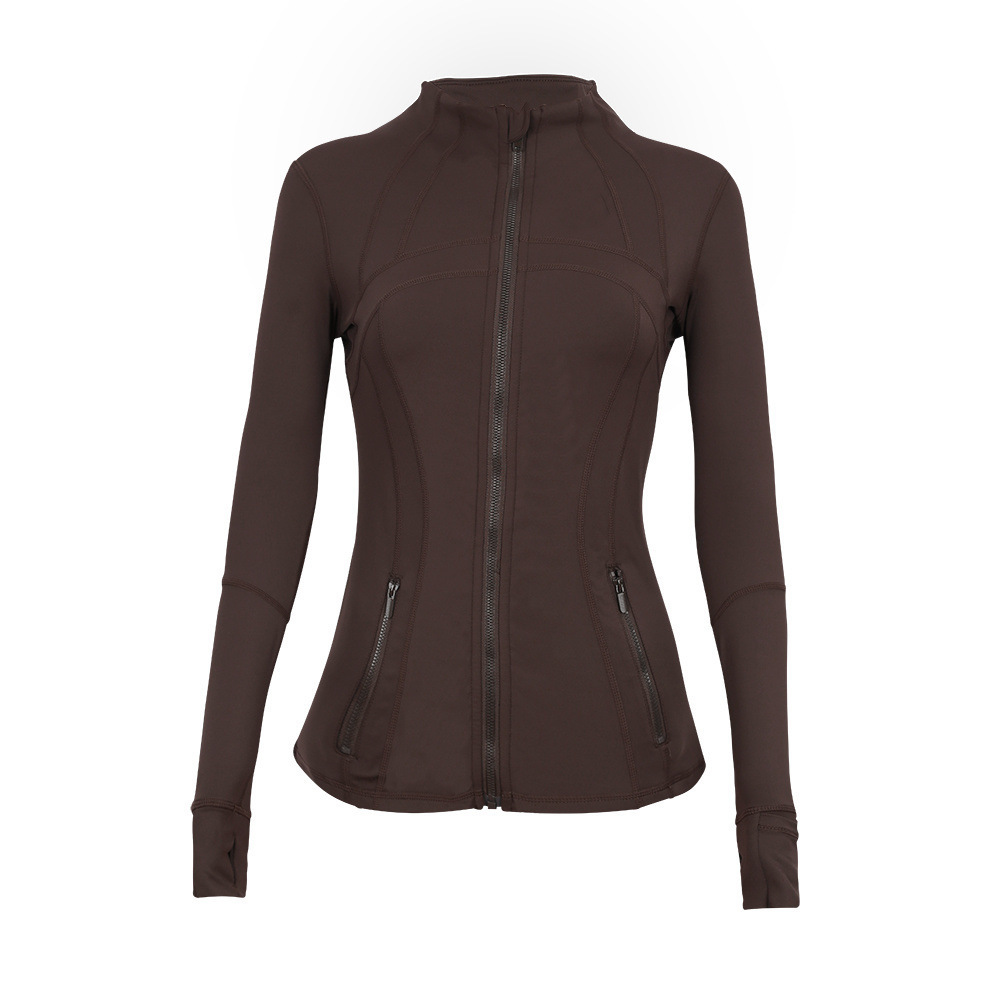 Sculpt Fit Zip-Up Yoga Jacket for Women