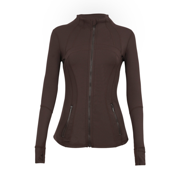 Sculpt Fit Zip-Up Yoga Jacket for Women