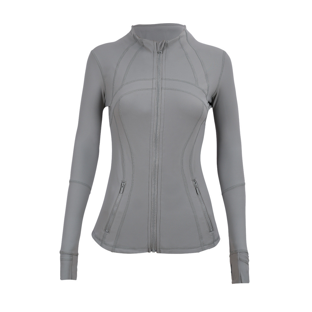 Sculpt Fit Zip-Up Yoga Jacket for Women
