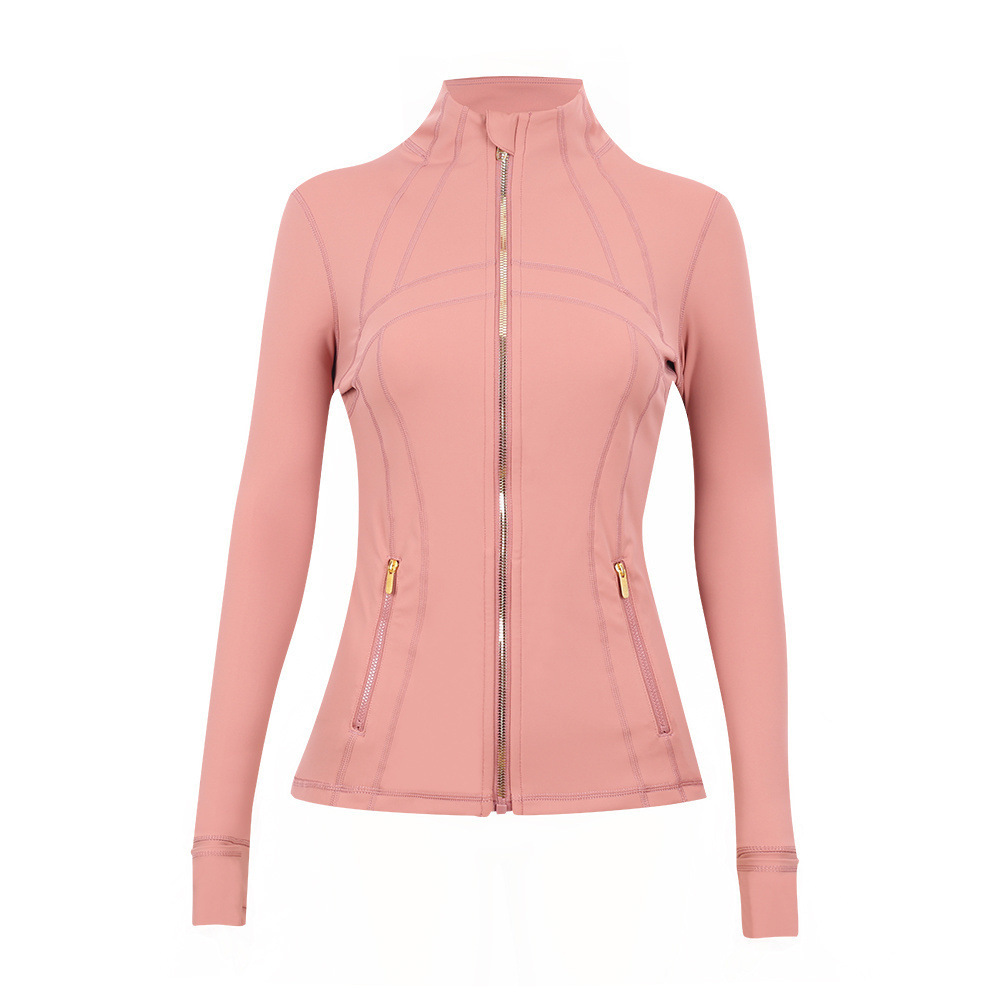 Sculpt Fit Zip-Up Yoga Jacket for Women