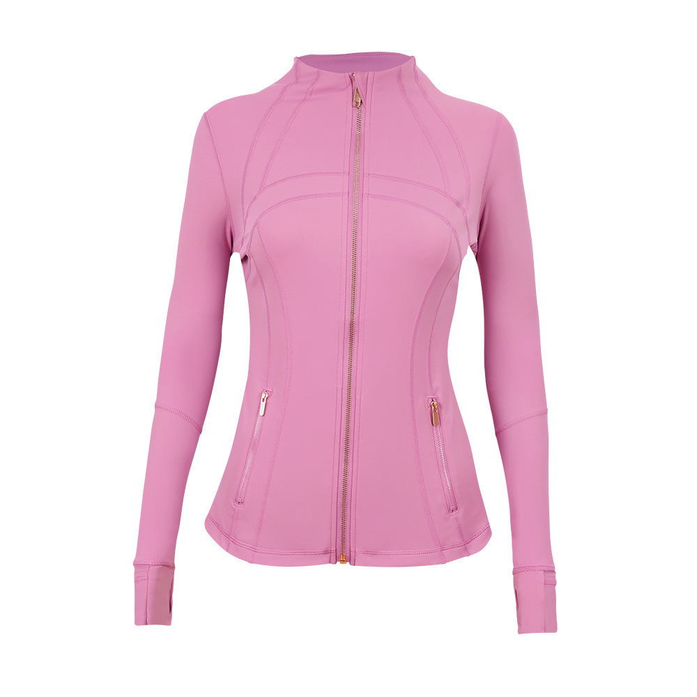 Sculpt Fit Zip-Up Yoga Jacket for Women