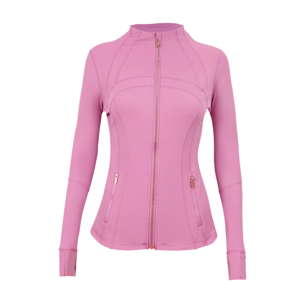 Sculpt Fit Zip-Up Yoga Jacket for Women