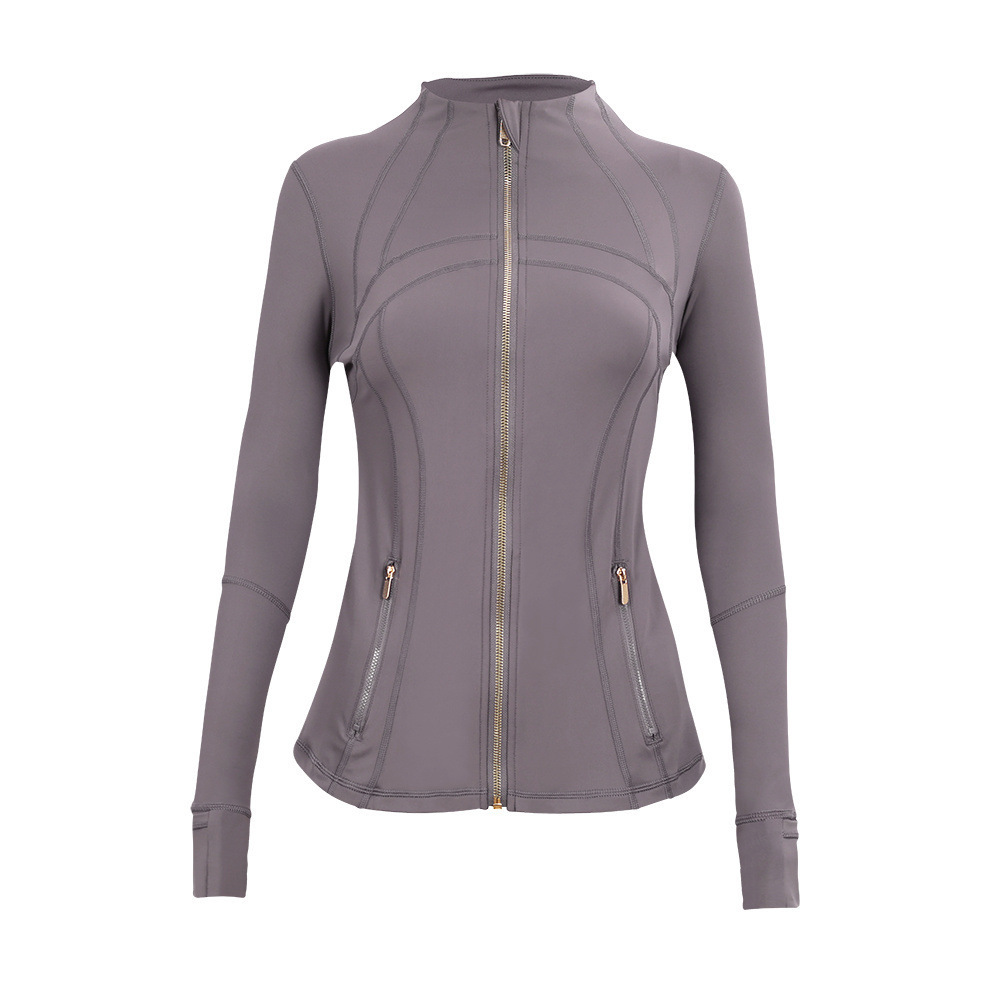 Sculpt Fit Zip-Up Yoga Jacket for Women