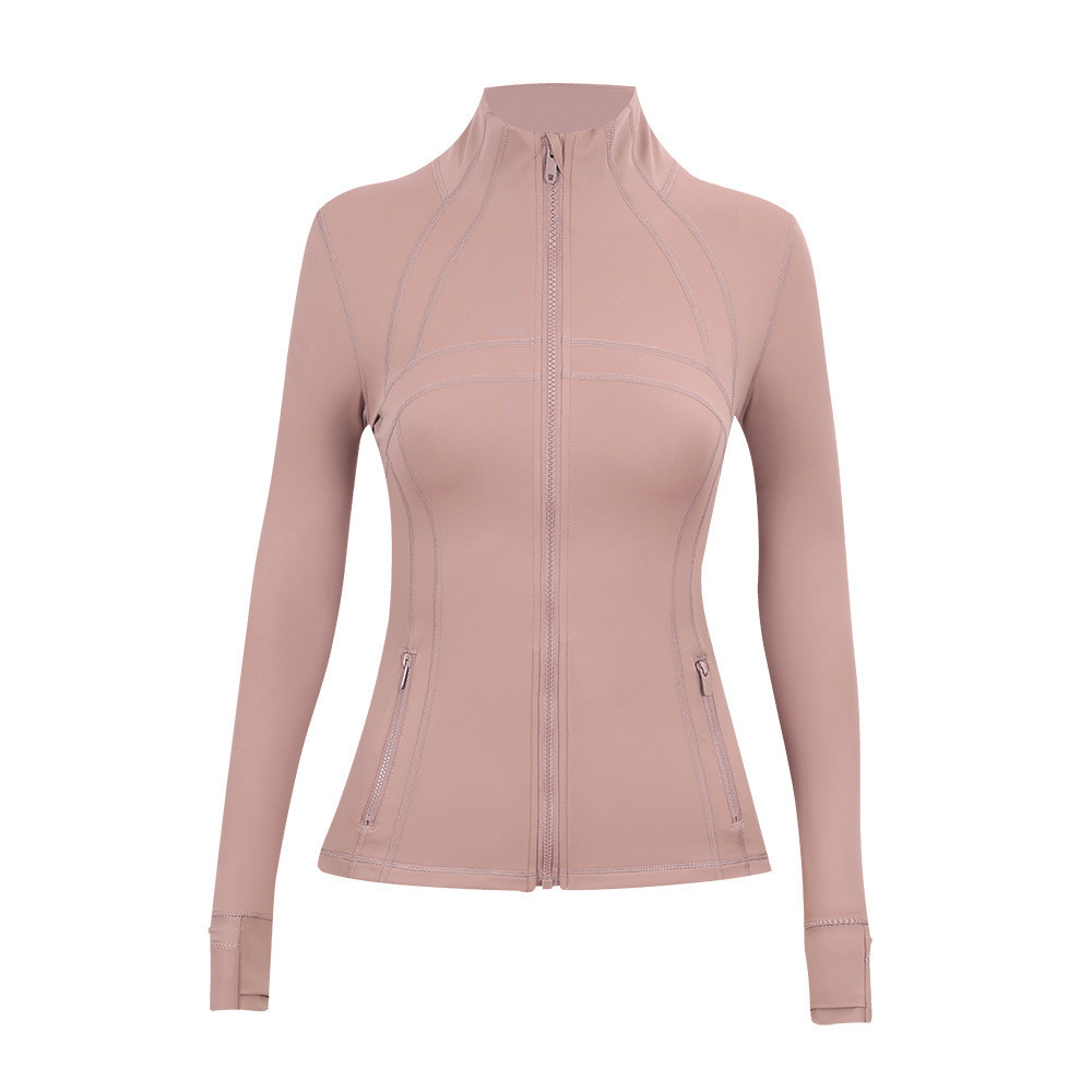 Sculpt Fit Zip-Up Yoga Jacket for Women
