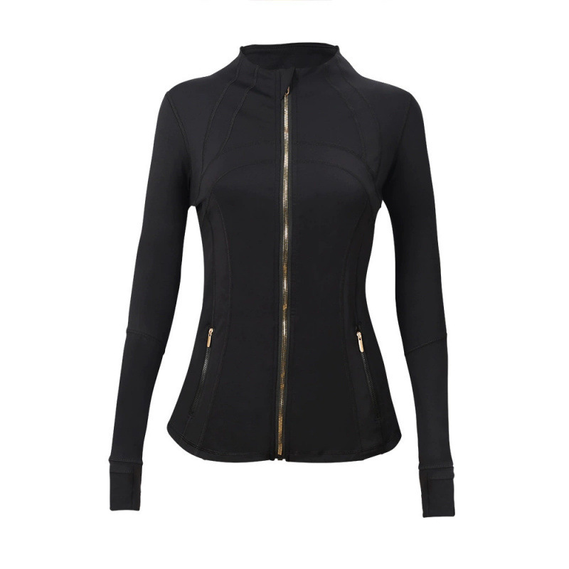 Sculpt Fit Zip-Up Yoga Jacket for Women