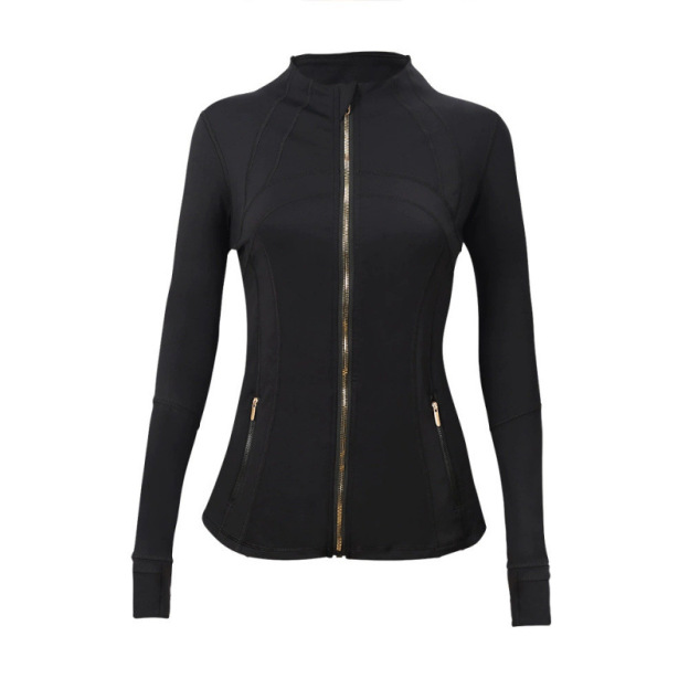 Sculpt Fit Zip-Up Yoga Jacket for Women