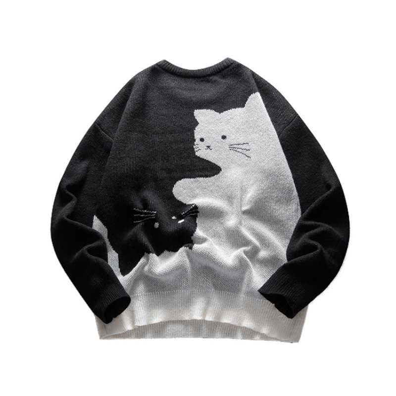 Cozy Cat Crewneck Sweater
