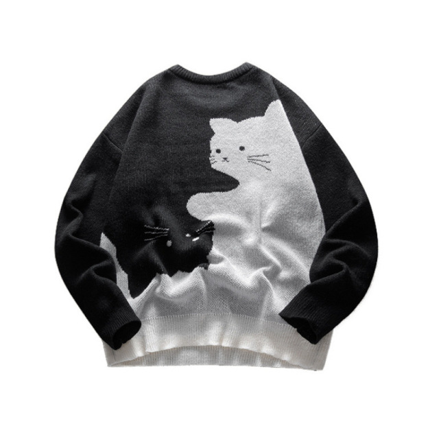Cozy Cat Crewneck Sweater