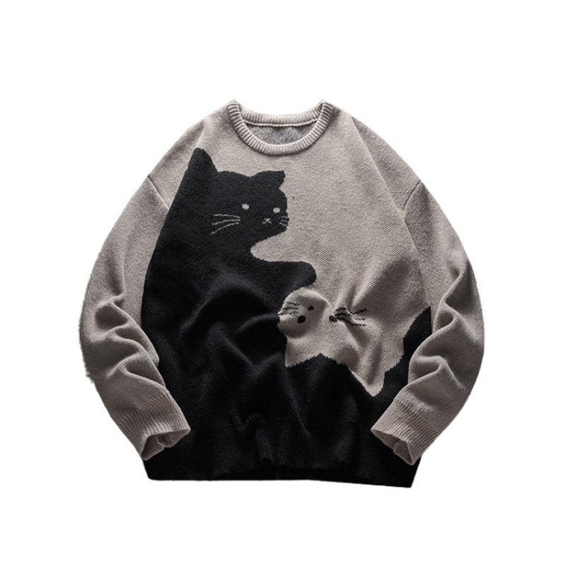 Cozy Cat Crewneck Sweater