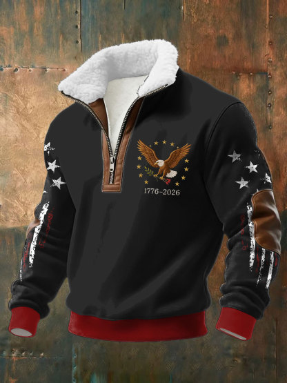 Men's America Printed Casual Top