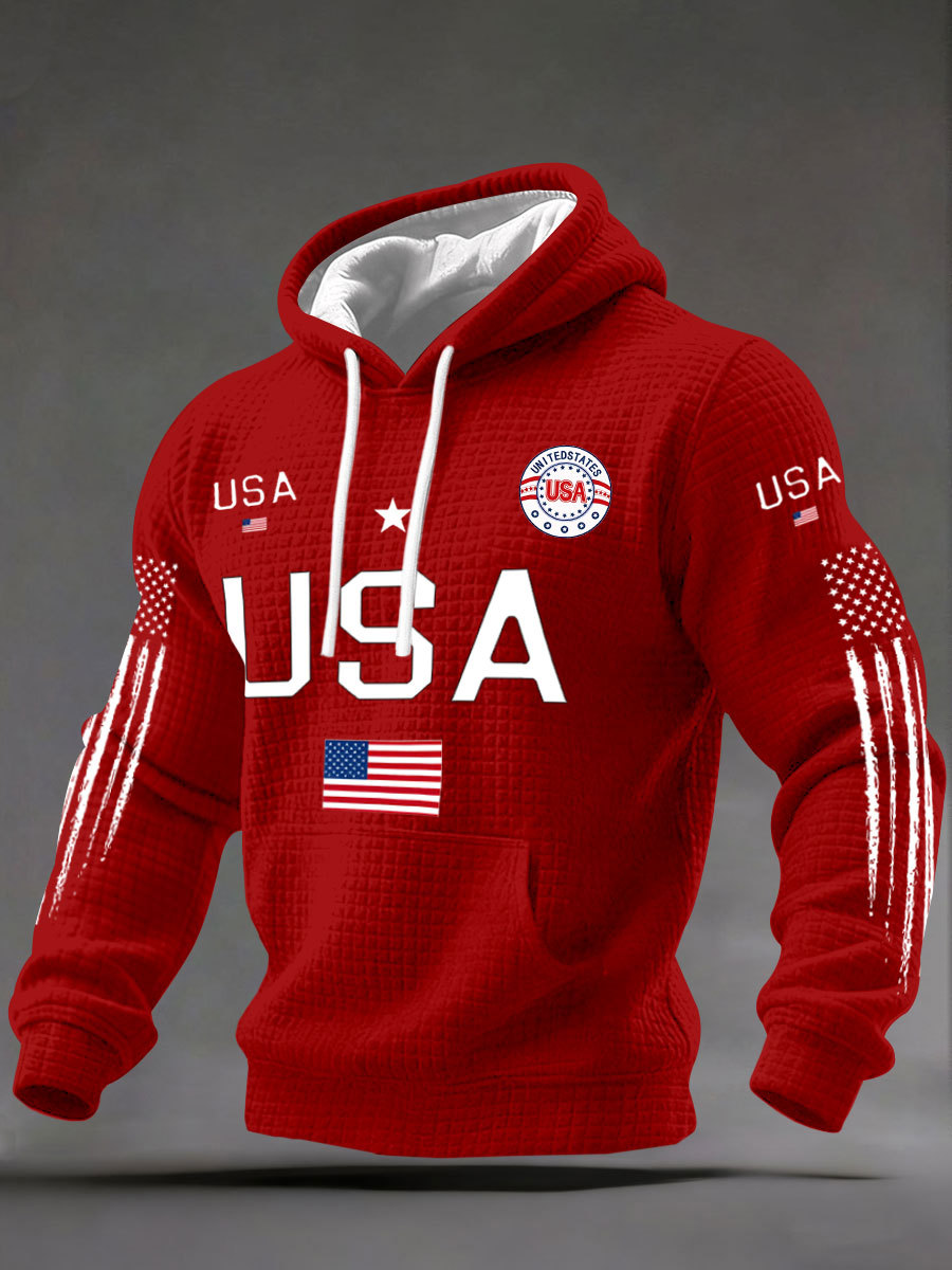 Men's USA Patriotic Hoodies
