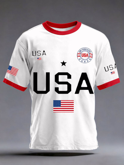 Men's USA Flag T-Shirts