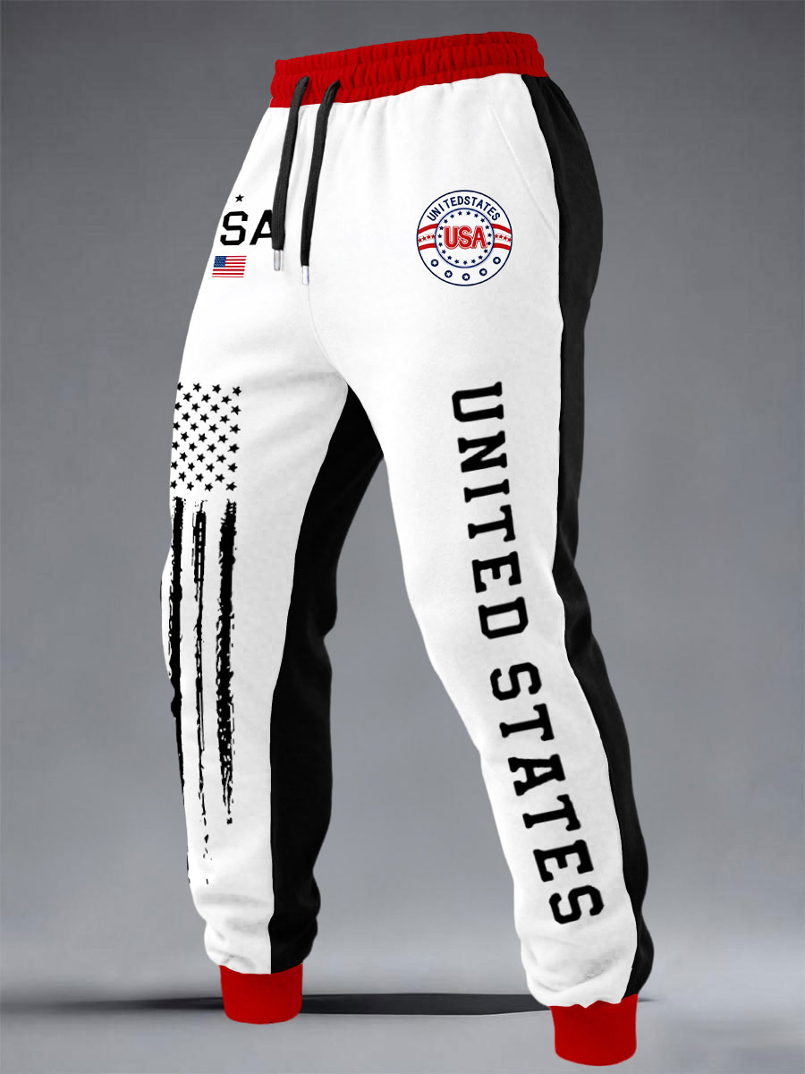 Men's USA Flag Sweatpants