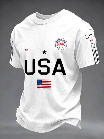 Men's USA Flag T-Shirts