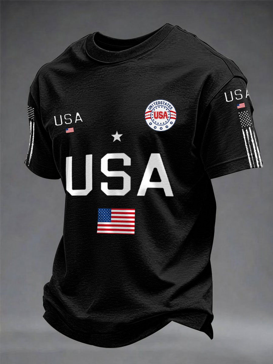 Men's USA Flag T-Shirts