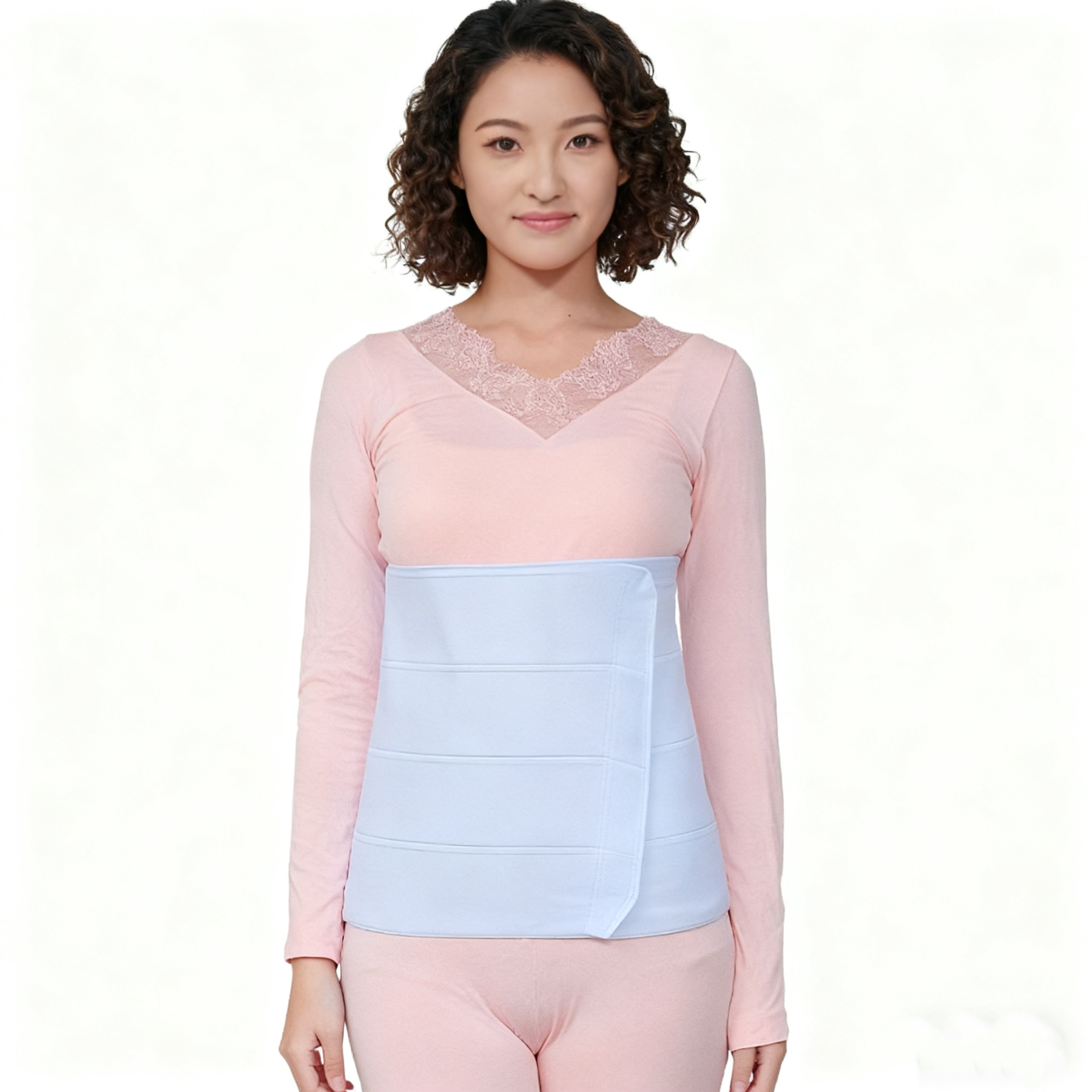 Plus Size Postpartum Support Band - Abdominal, Waist & Chest Compression