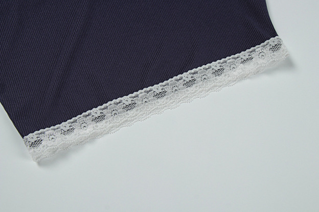 Trendy Women's Lace-Trimmed Camisole & Casual Shorts Set