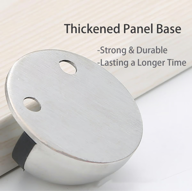 HOT SALE🔥 Hidden Stainless Steel Rubber Dual-use Door Stopper Door Holders