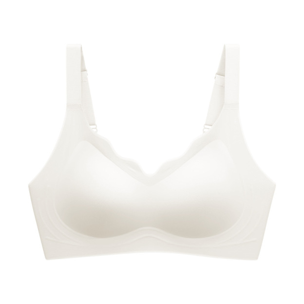 Ultra-thin silk elongated bra - Pulling, side support and seamless design