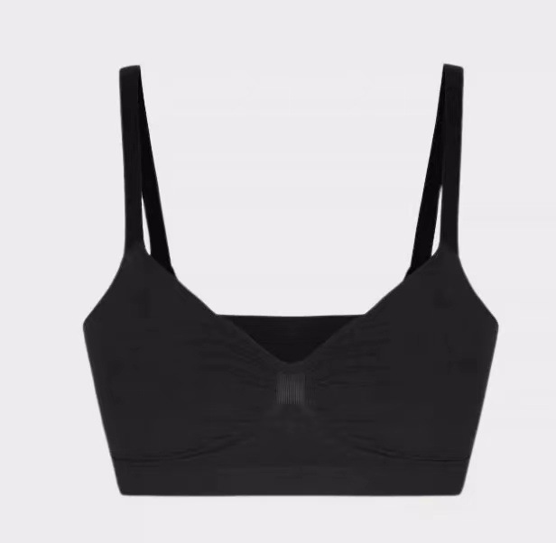 Large size thin wire-free push-up bra