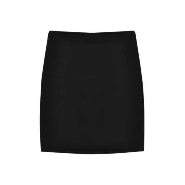 High-Waisted Bodycon Mini Skirt - Stretchy Slimming Pencil Skirt for Fall | Sexy Edgy Layering Skirt