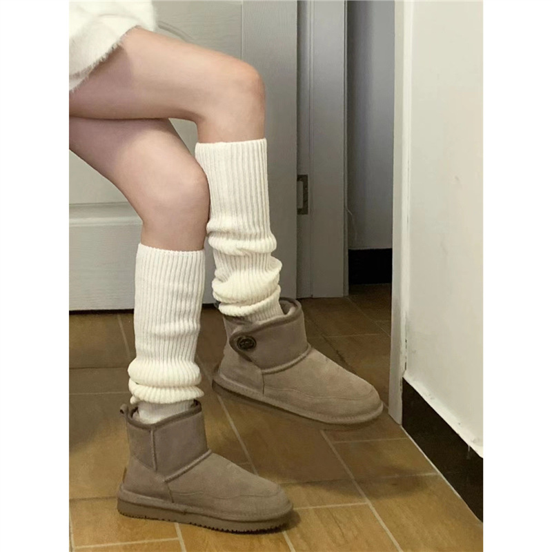 JK Lolita Fall Knitted Calf Socks