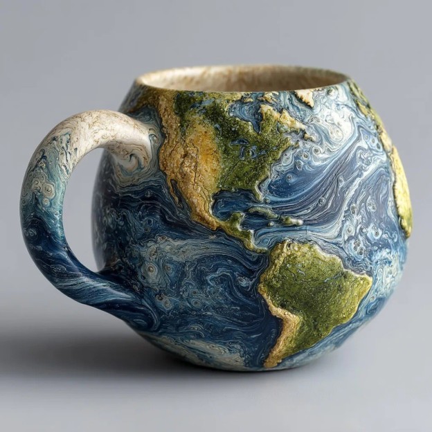 🪐Planetary Mug Collection - Cosmic Ceramic Cups