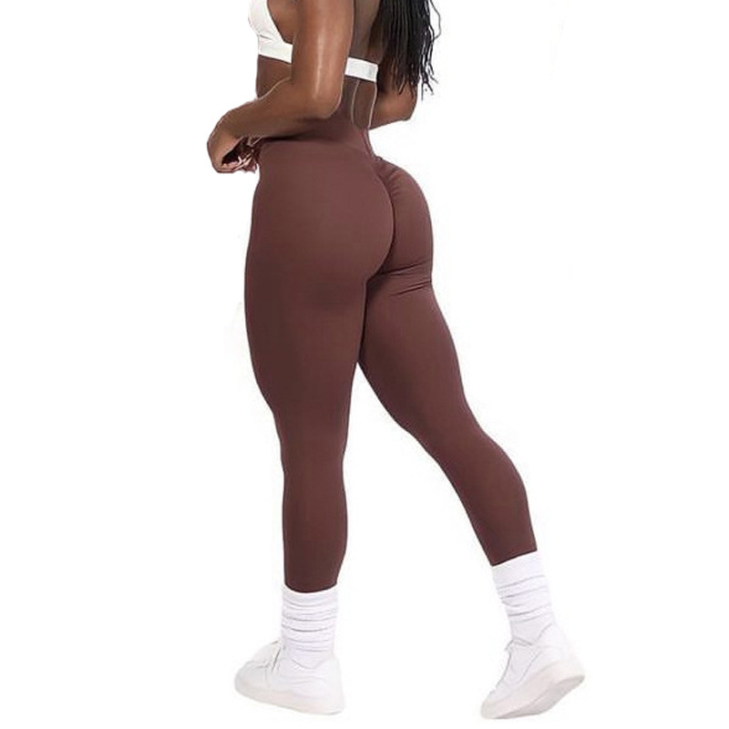 High-Waisted Ruched Yoga Pants - Soft Comfort & Fashion For Workout & Daily Wear