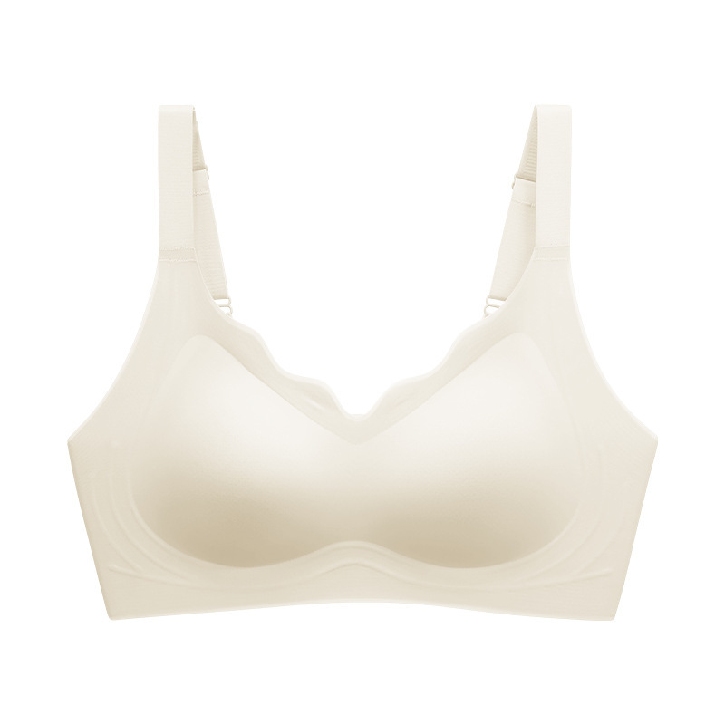 Ultra-thin silk elongated bra - Pulling, side support and seamless design