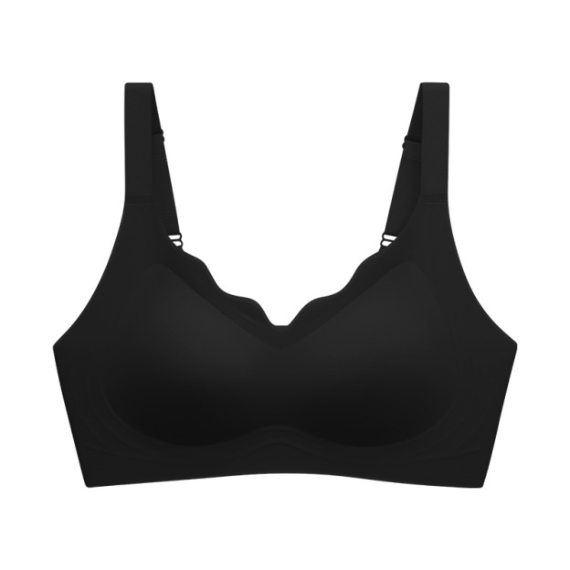 Ultra-thin silk elongated bra - Pulling, side support and seamless design