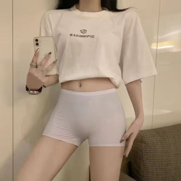 High-Waisted Butt-Lifting Seamless Safety Shorts