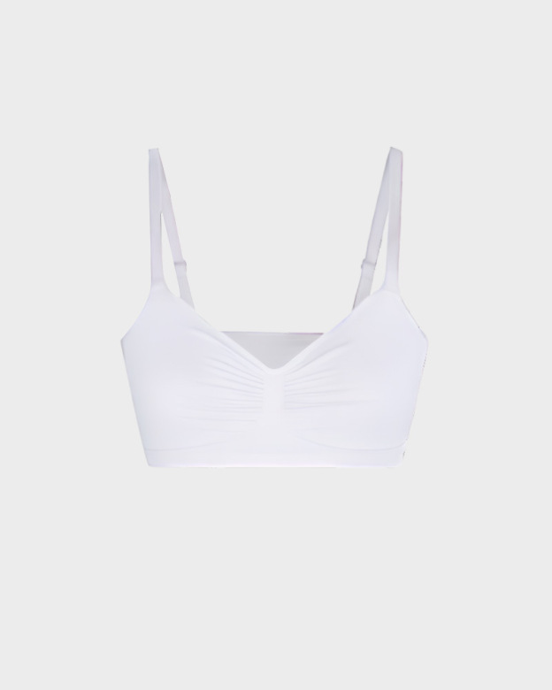 Large size thin wire-free push-up bra