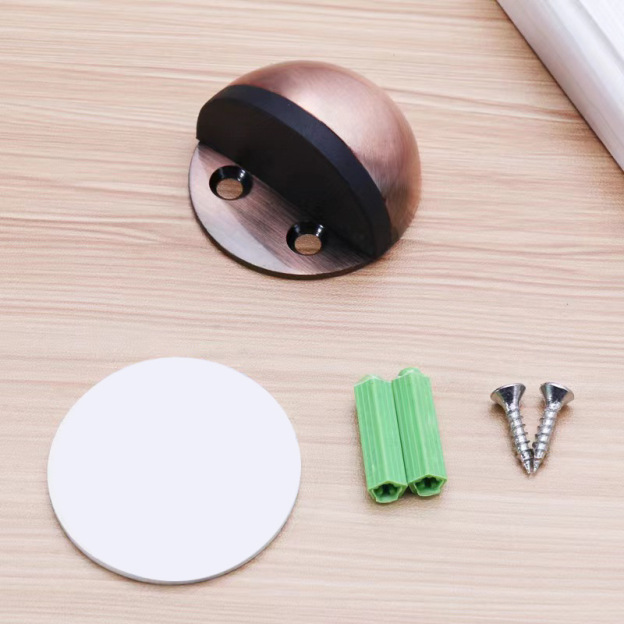 HOT SALE🔥 Hidden Stainless Steel Rubber Dual-use Door Stopper Door Holders