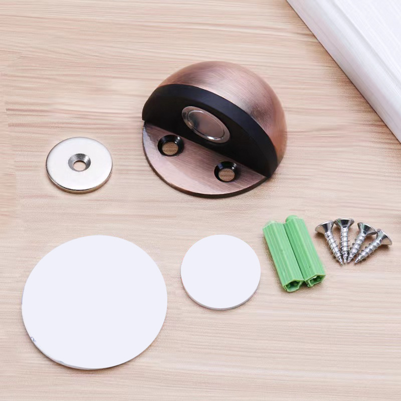 HOT SALE🔥 Hidden Stainless Steel Rubber Dual-use Door Stopper Door Holders