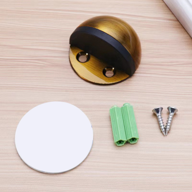 HOT SALE🔥 Hidden Stainless Steel Rubber Dual-use Door Stopper Door Holders