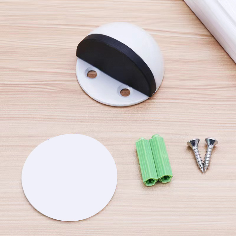 HOT SALE🔥 Hidden Stainless Steel Rubber Dual-use Door Stopper Door Holders