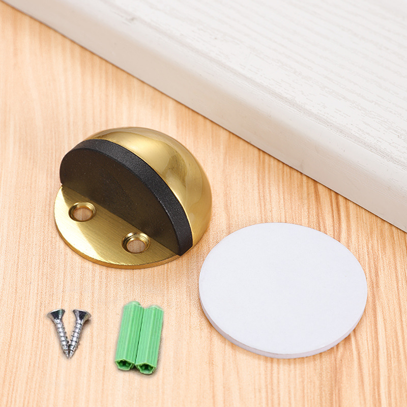HOT SALE🔥 Hidden Stainless Steel Rubber Dual-use Door Stopper Door Holders