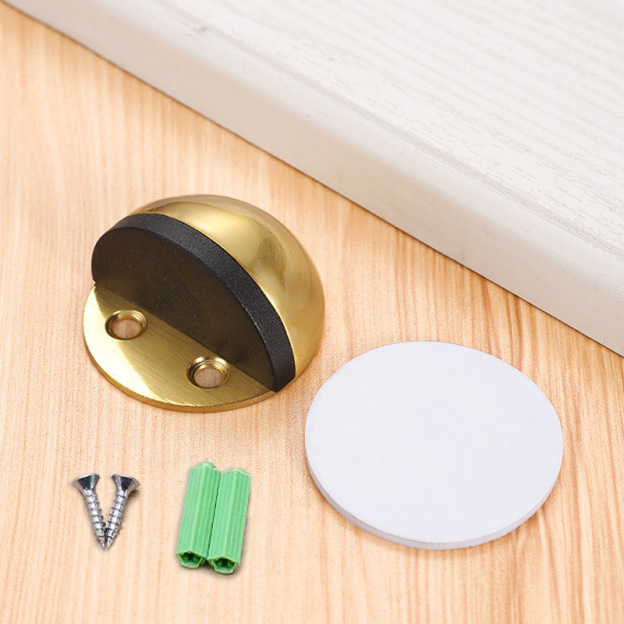 HOT SALE🔥 Hidden Stainless Steel Rubber Dual-use Door Stopper Door Holders