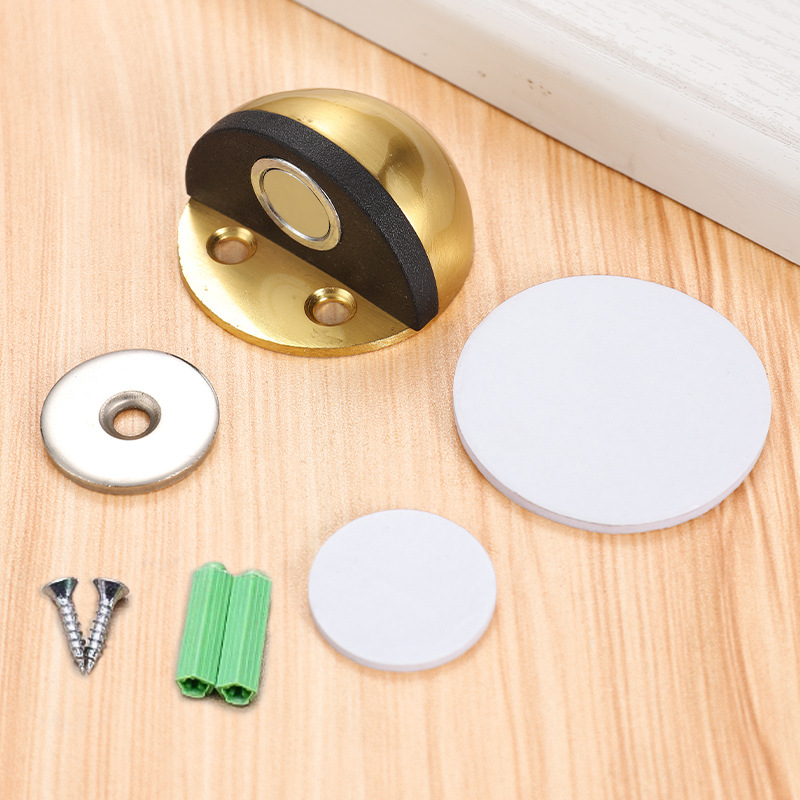 HOT SALE🔥 Hidden Stainless Steel Rubber Dual-use Door Stopper Door Holders