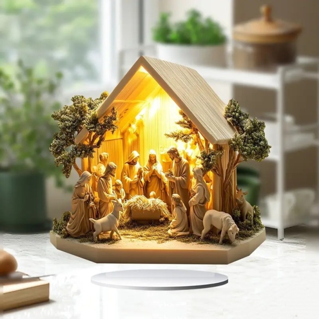 Jesus Resin Desk Companion Figurine ✨🙏